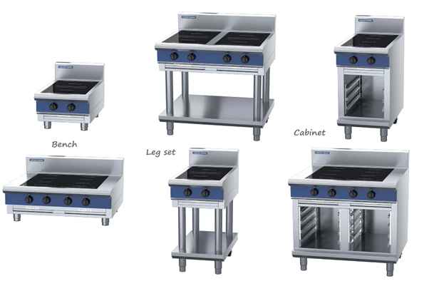 Blue seal induction cooktops
